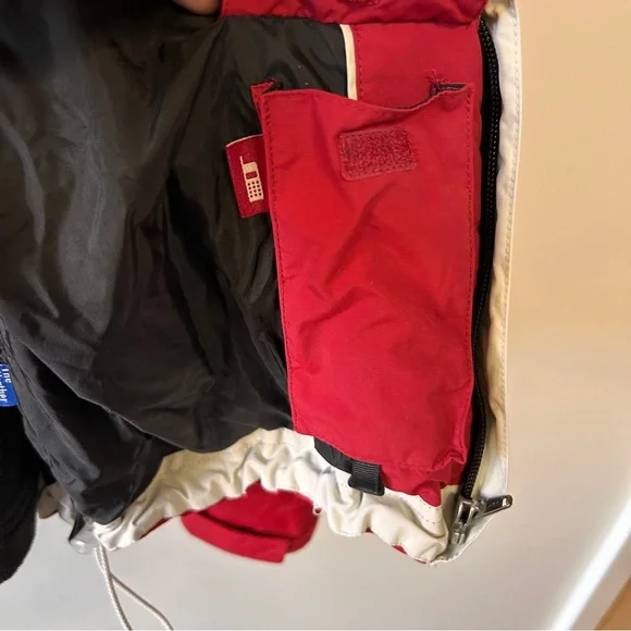 LL Bean Men's Medium The Weather Network 3 in 1 Red Jacket Black Fleece Insert - Picture 3 of 14